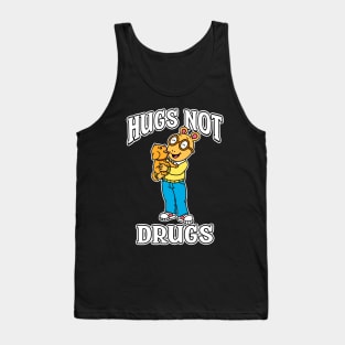 Arthur Hugs not drugs Tank Top